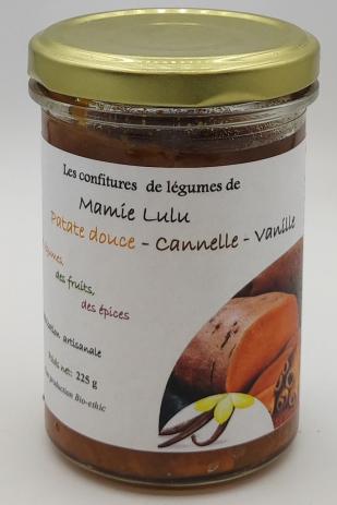 Confiture patate douce cannelle vanille