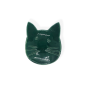 Porte sachets chat Couleur : Vert foncé